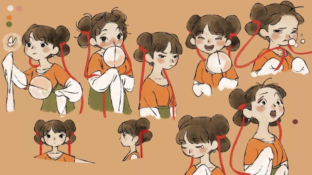 化身古代淑女再来一场传奇爱情中传动画毕设春困