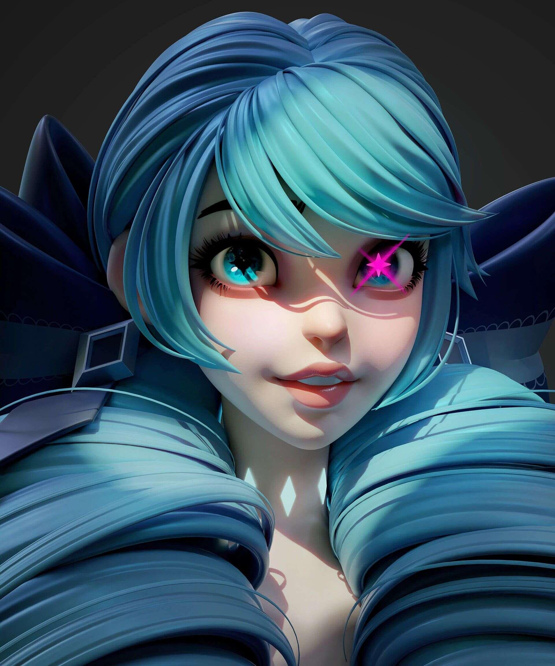 4天一个角色从无基础到3d艺术家她只花了三年时间