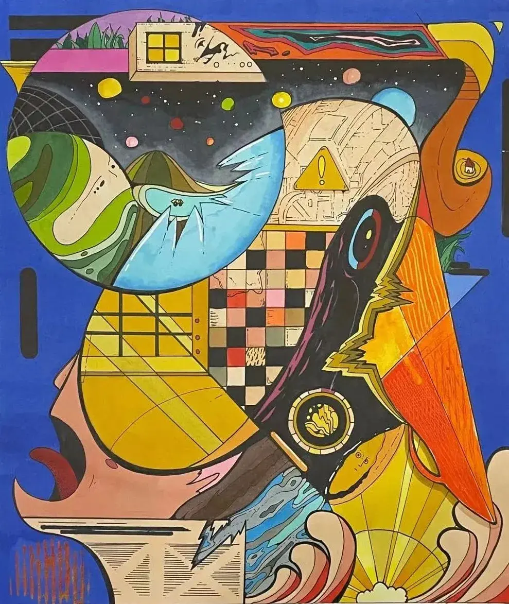 装饰画科目的考试最大的特点就是题材广阔,风格不限,形式不限,甚至有