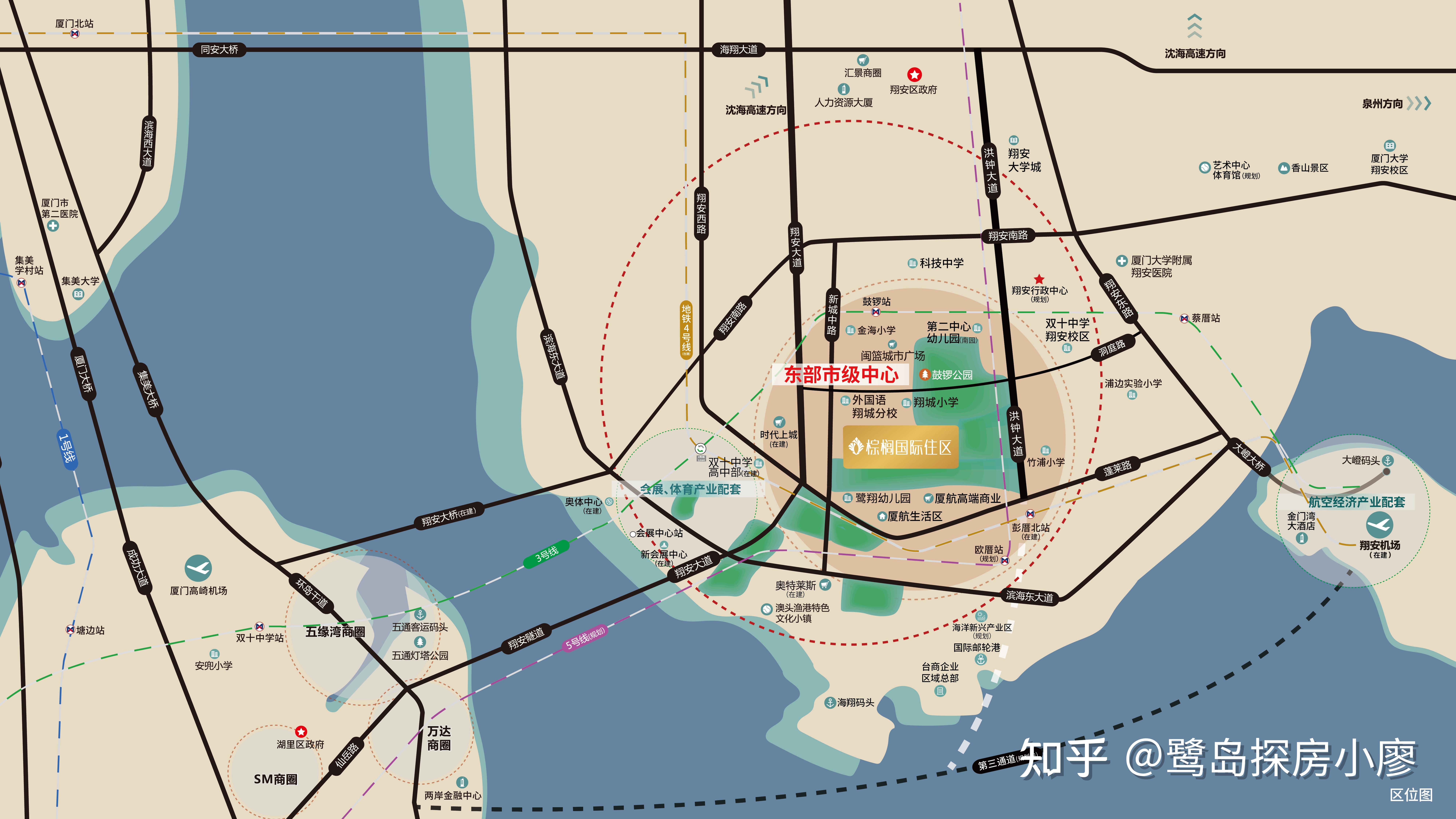 翔安南部新城控规图图片