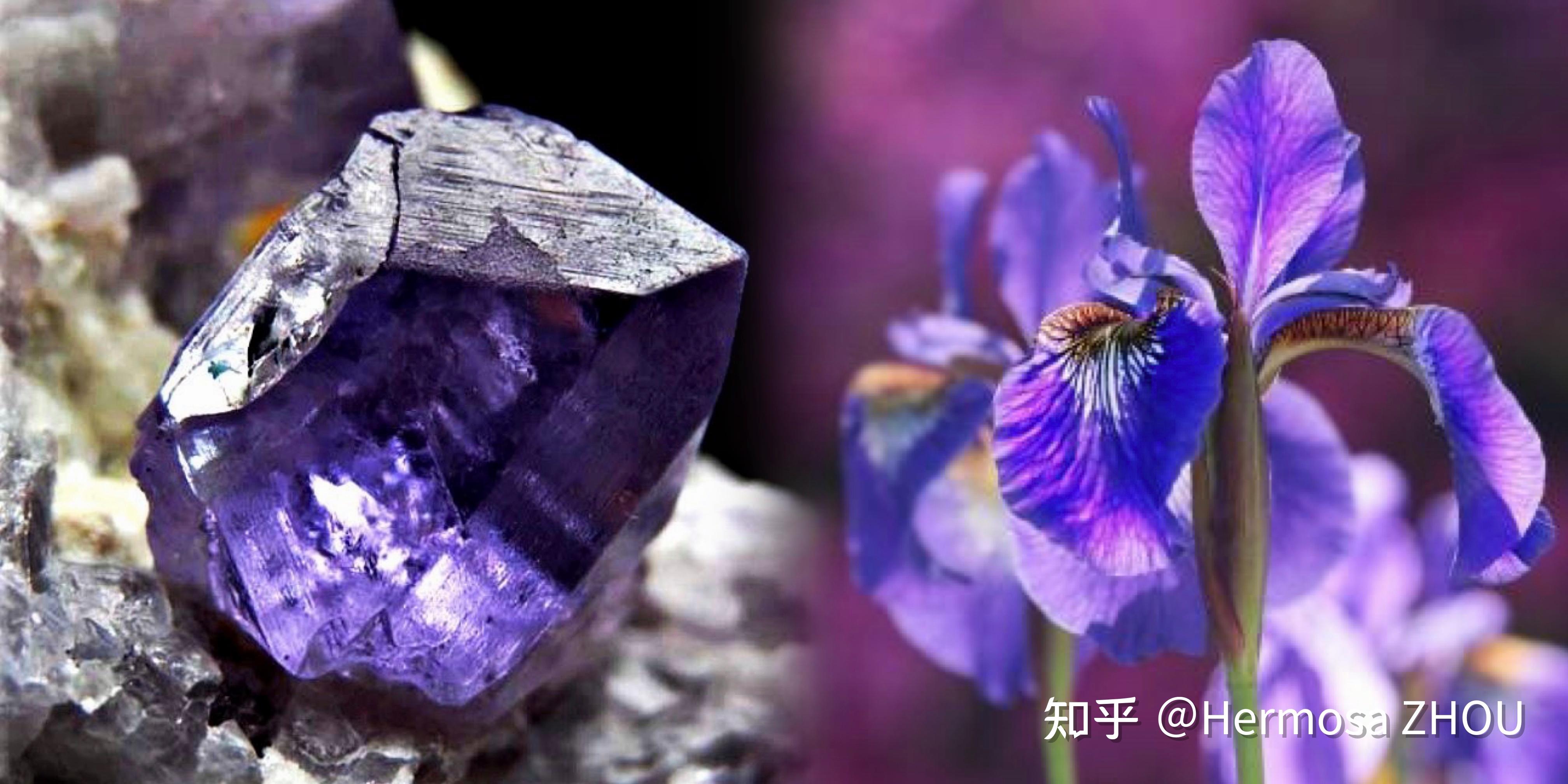 尖晶石科普系列紫色鸢尾尖晶石鸢尾暗香来自被低估的宝石矿区阿富汗