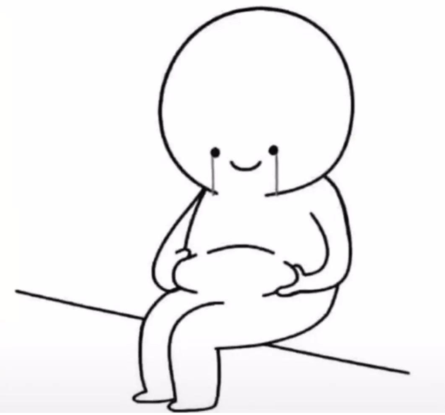 而且最为难受的是,有些程序员虽然体重偏瘦,哪里都瘦,就啤酒肚不小.