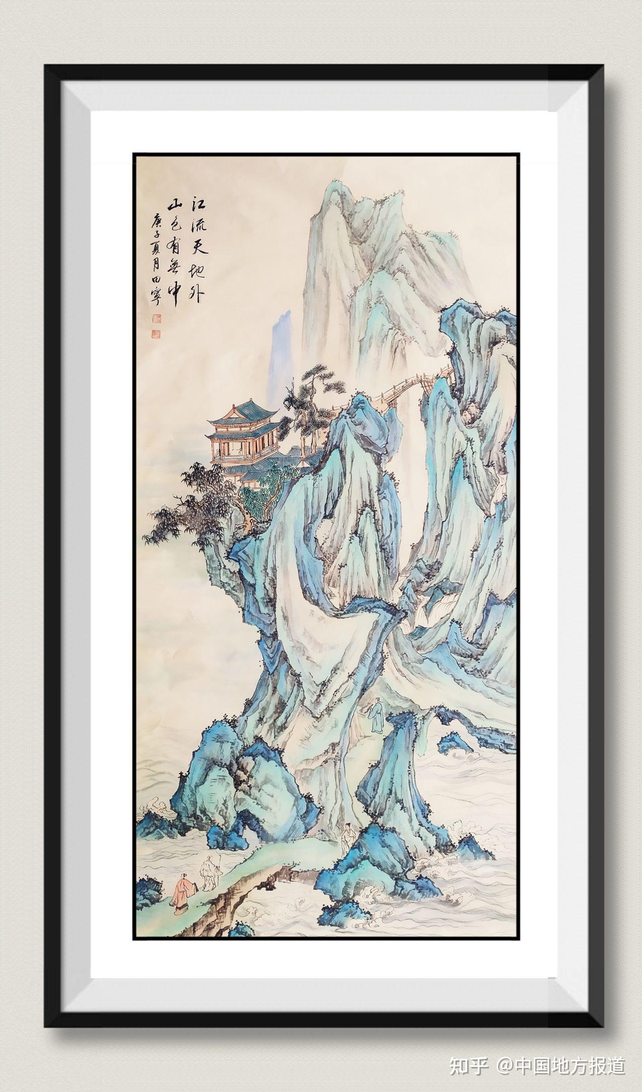 2021政企文化抗疫精神书画作品展播田宁