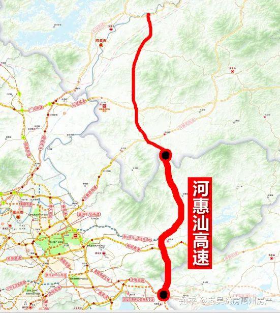 惠坪高速规划图图片