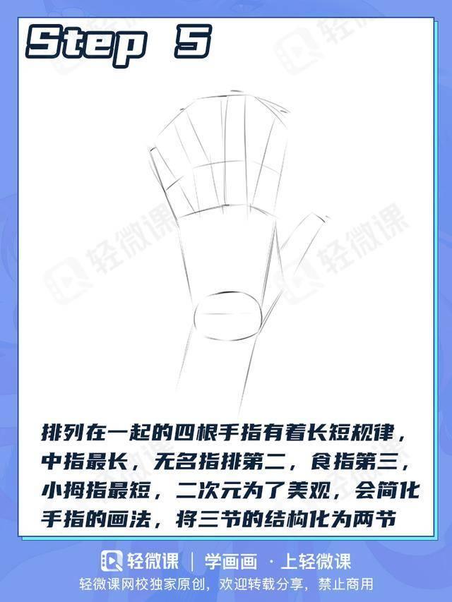 动漫人物手的画法教程 - 知乎