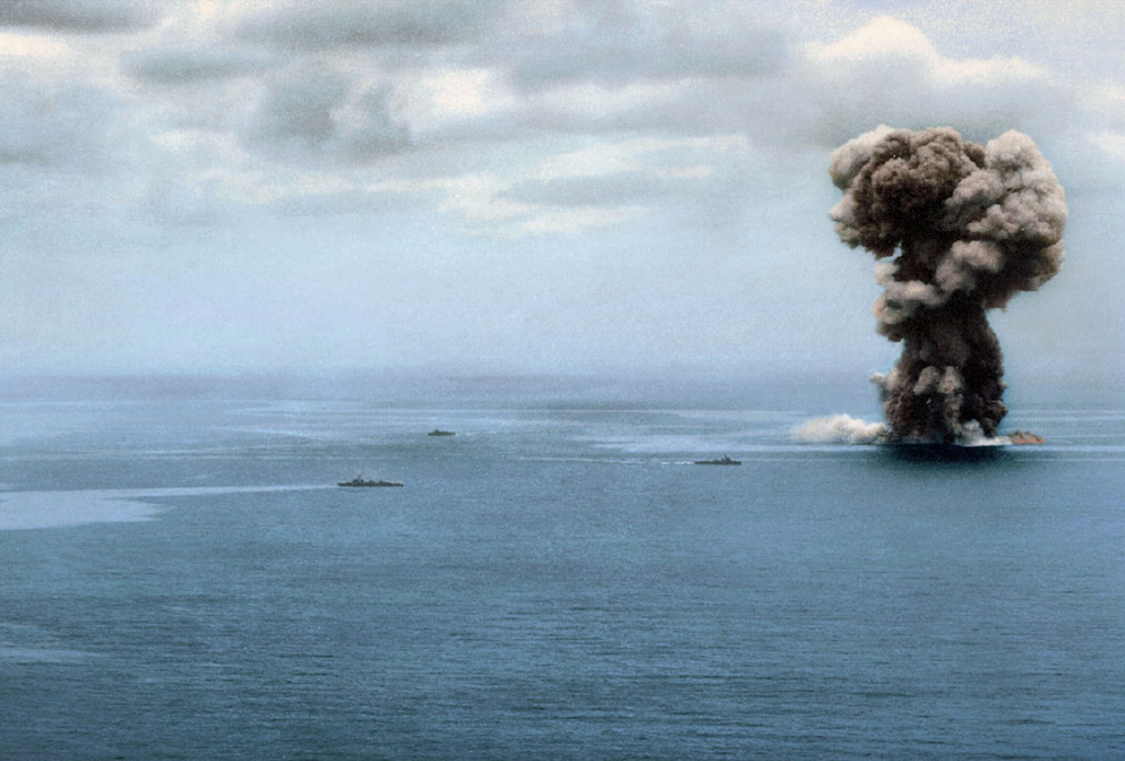 中打了几次酱油就被美军击沉:作为史上最大的战列舰,大和号长263米,宽