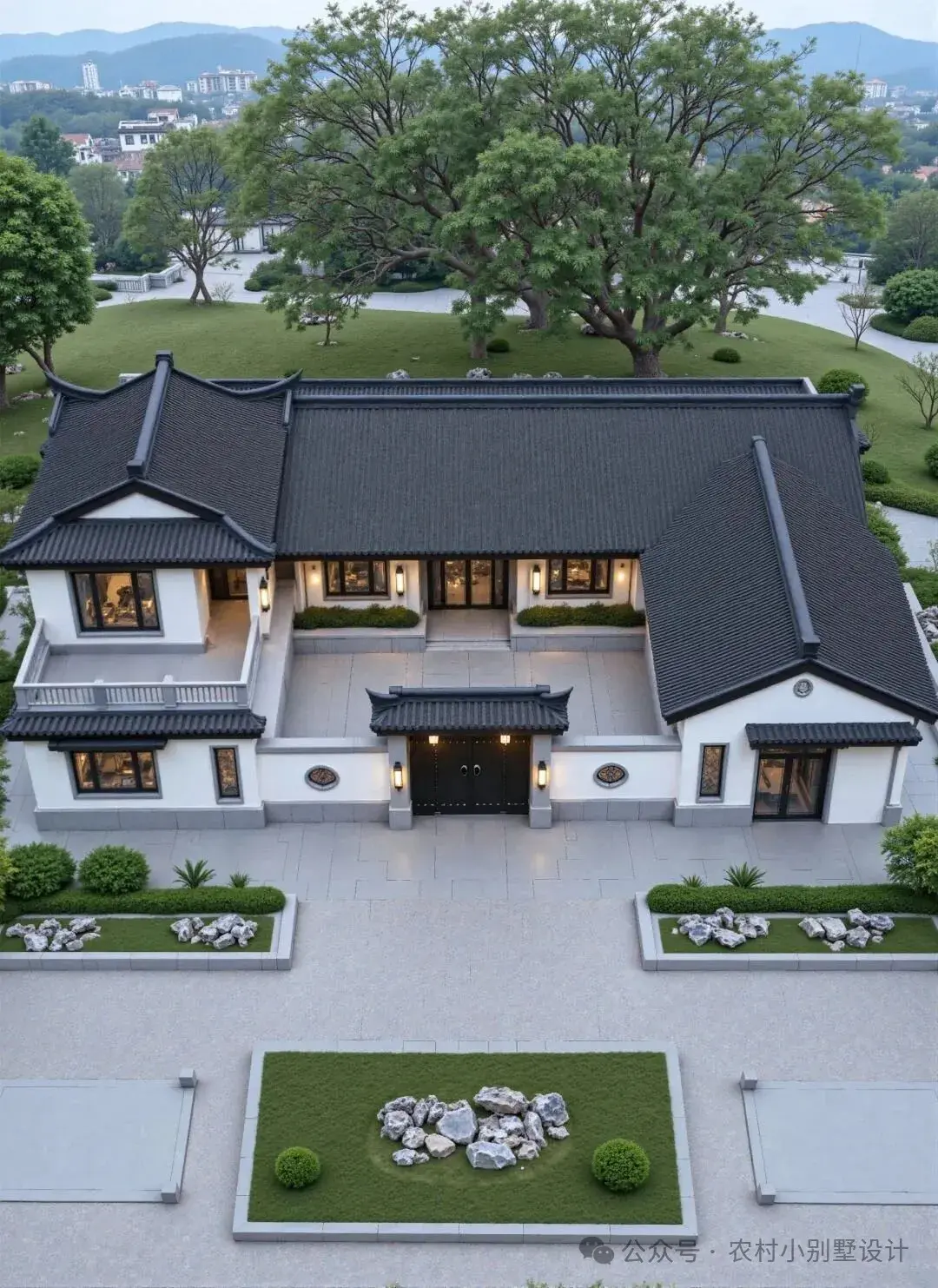 20套三合院一层设计;2026回家养老度假首选新中式自建房 - 知乎