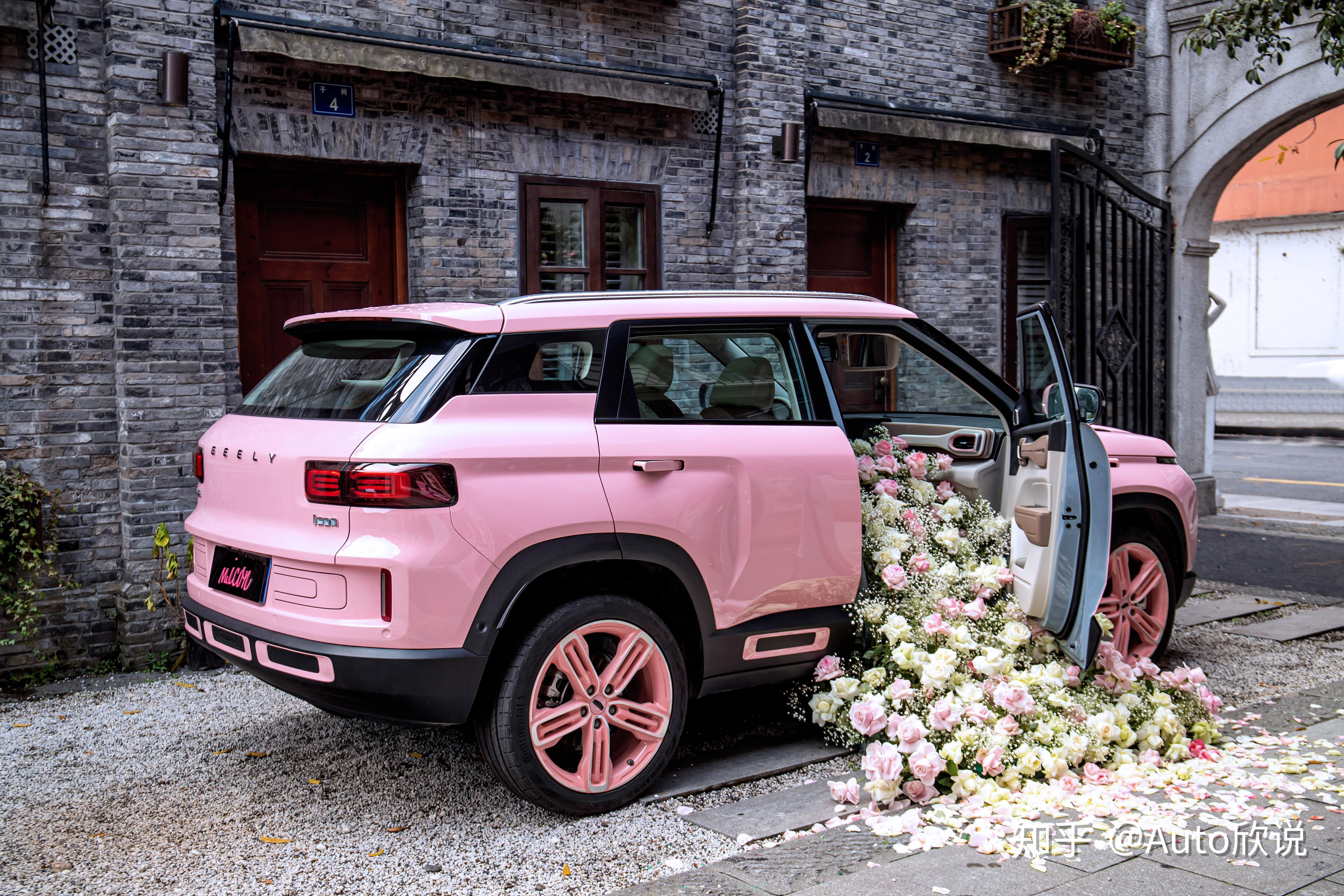 这车冒粉红泡泡女人没有半点抵抗力