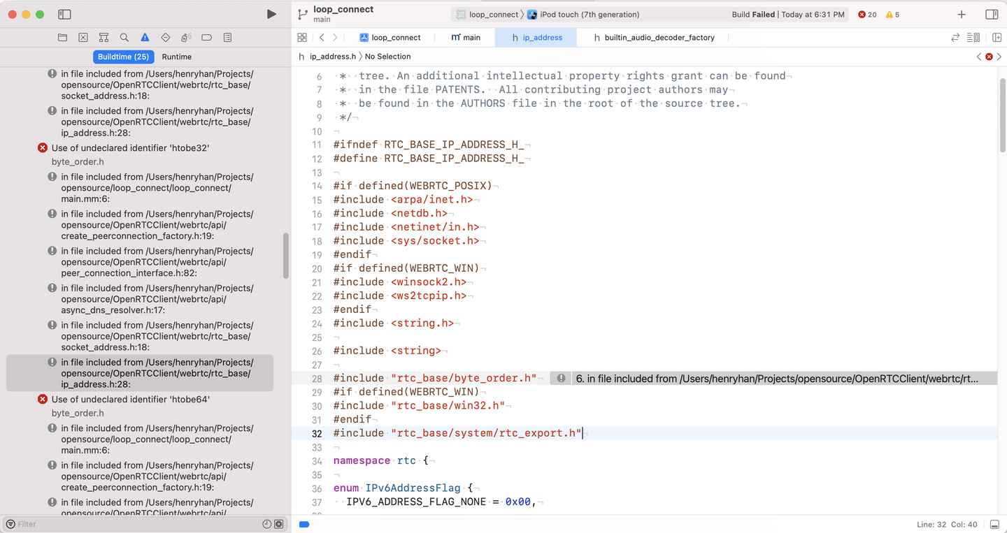WebRTC iOS Native SDK 接入 - 知乎