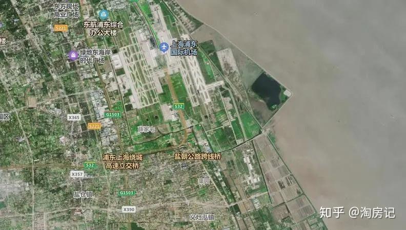 近年來祝橋航空城(浦東機場)也有不少規劃利好,例如浦東機場擴容