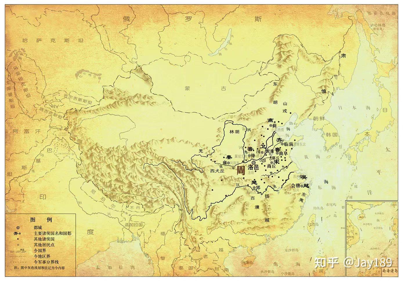 附录3.中国历代王朝地图 - 知乎