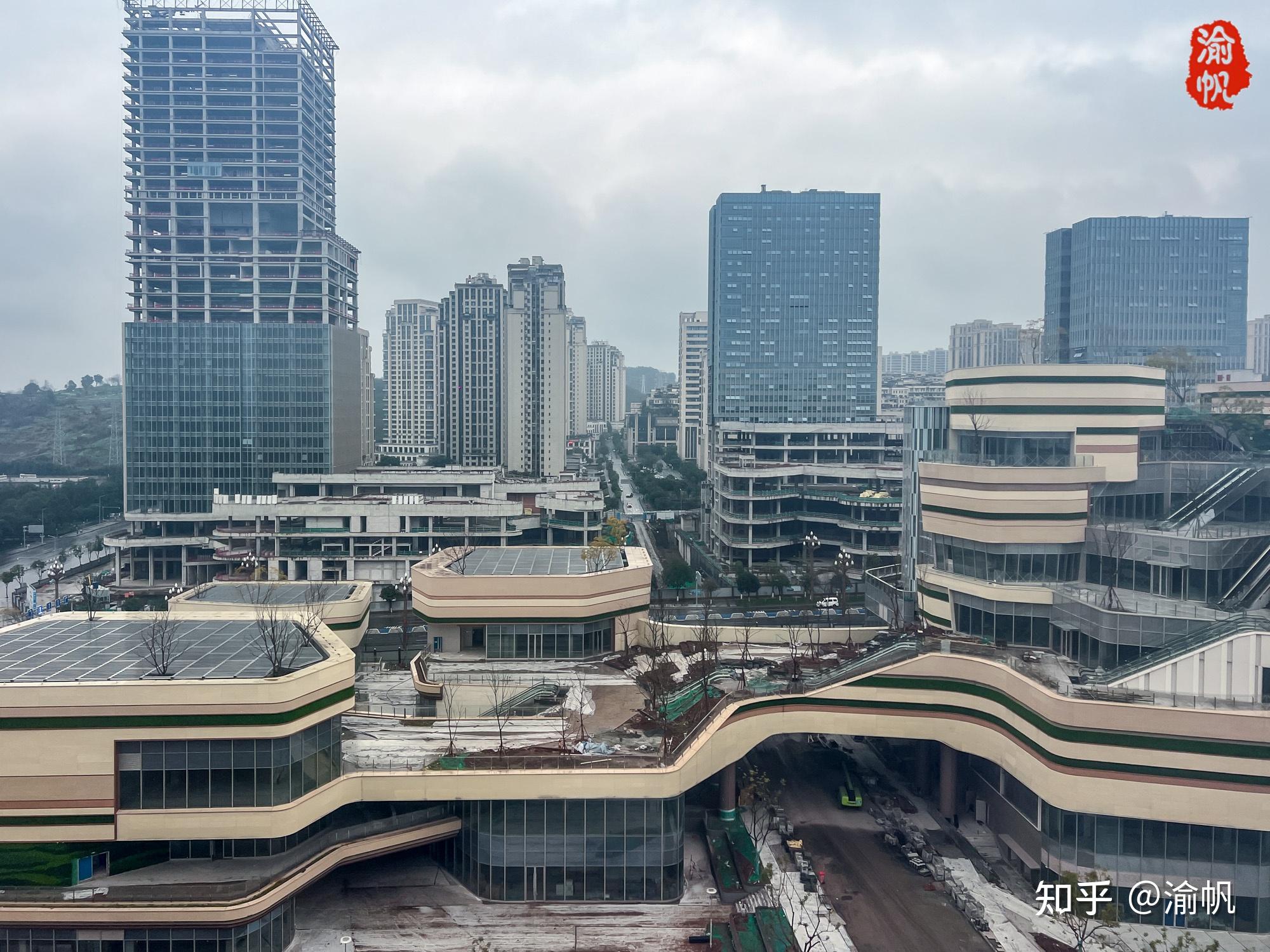 重庆人都在等!中央公园的光环花园城已经快完工了,5 月能开业吗 - 知乎