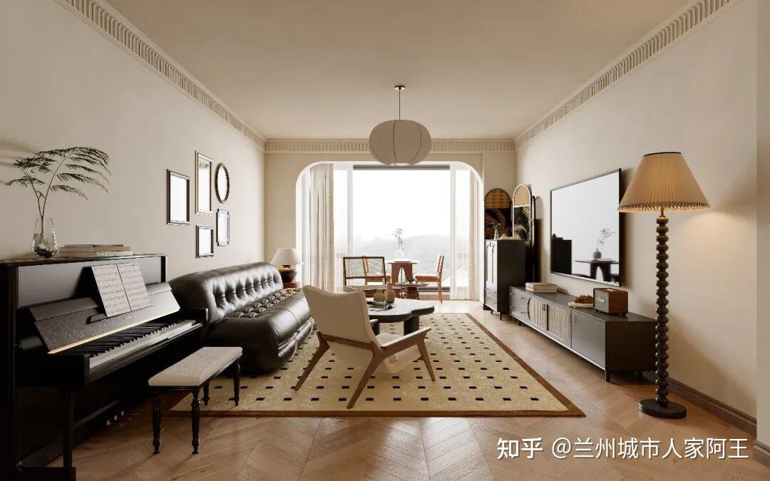 设计作品|160㎡中古风家,把”复古高级感“玩出了新高度 - 知乎