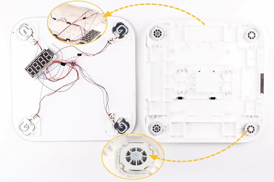 小米体脂秤拆解图片