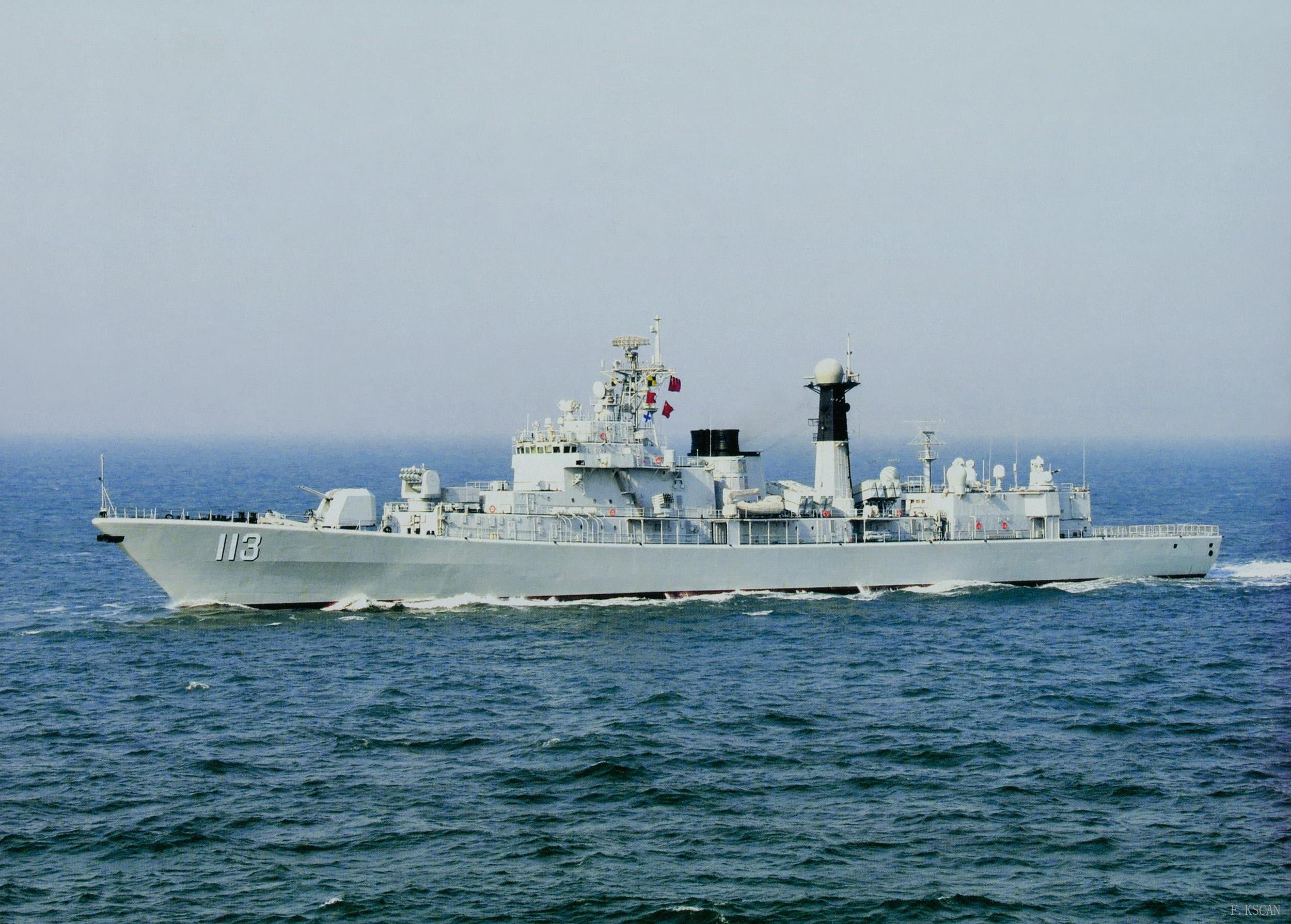 人民海军驱逐舰发展史三海军现代化的开端中华第一舰052型驱逐舰