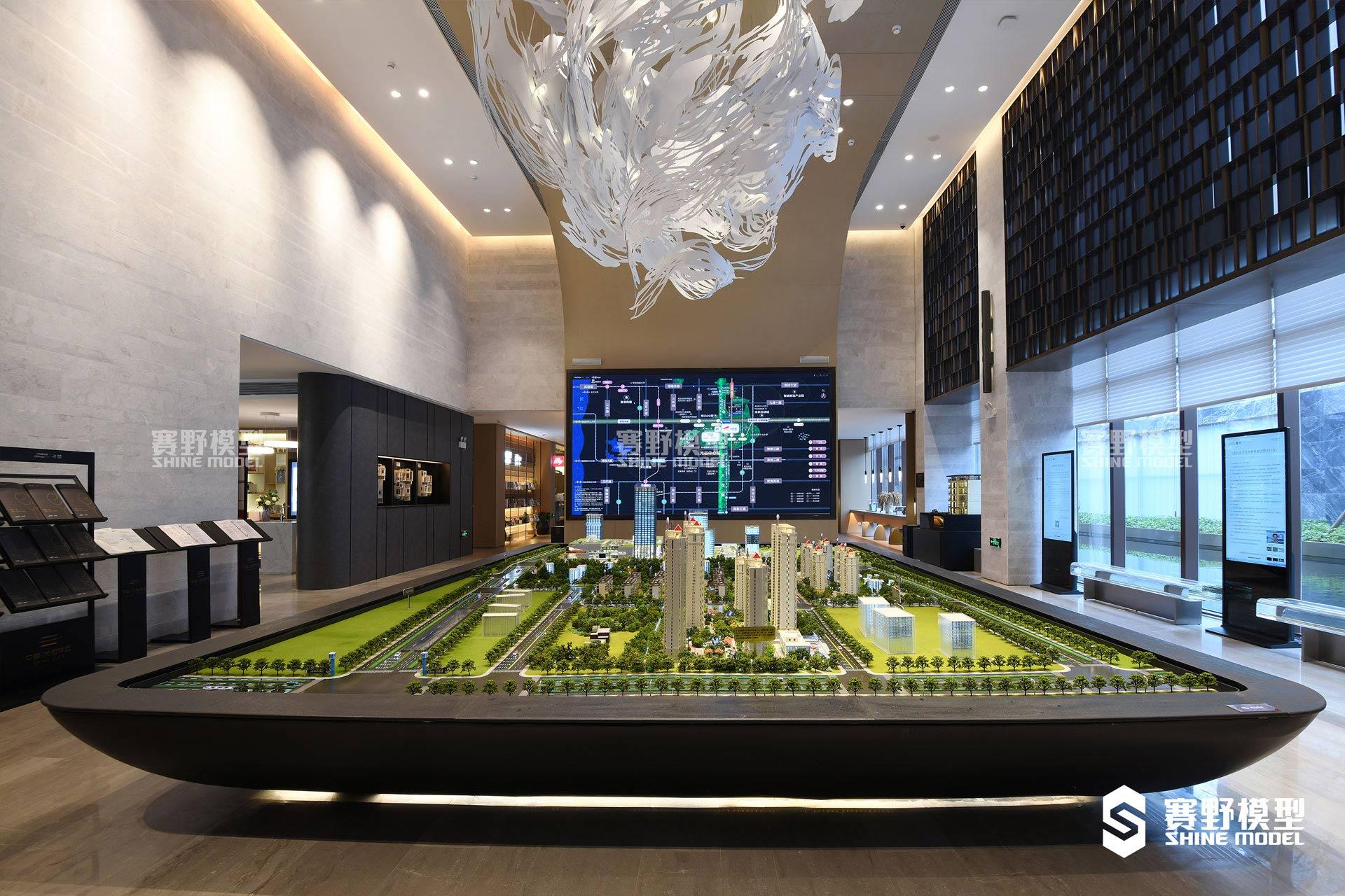 赛野模型公司中粮光谷祥云高端住宅沙盘模型