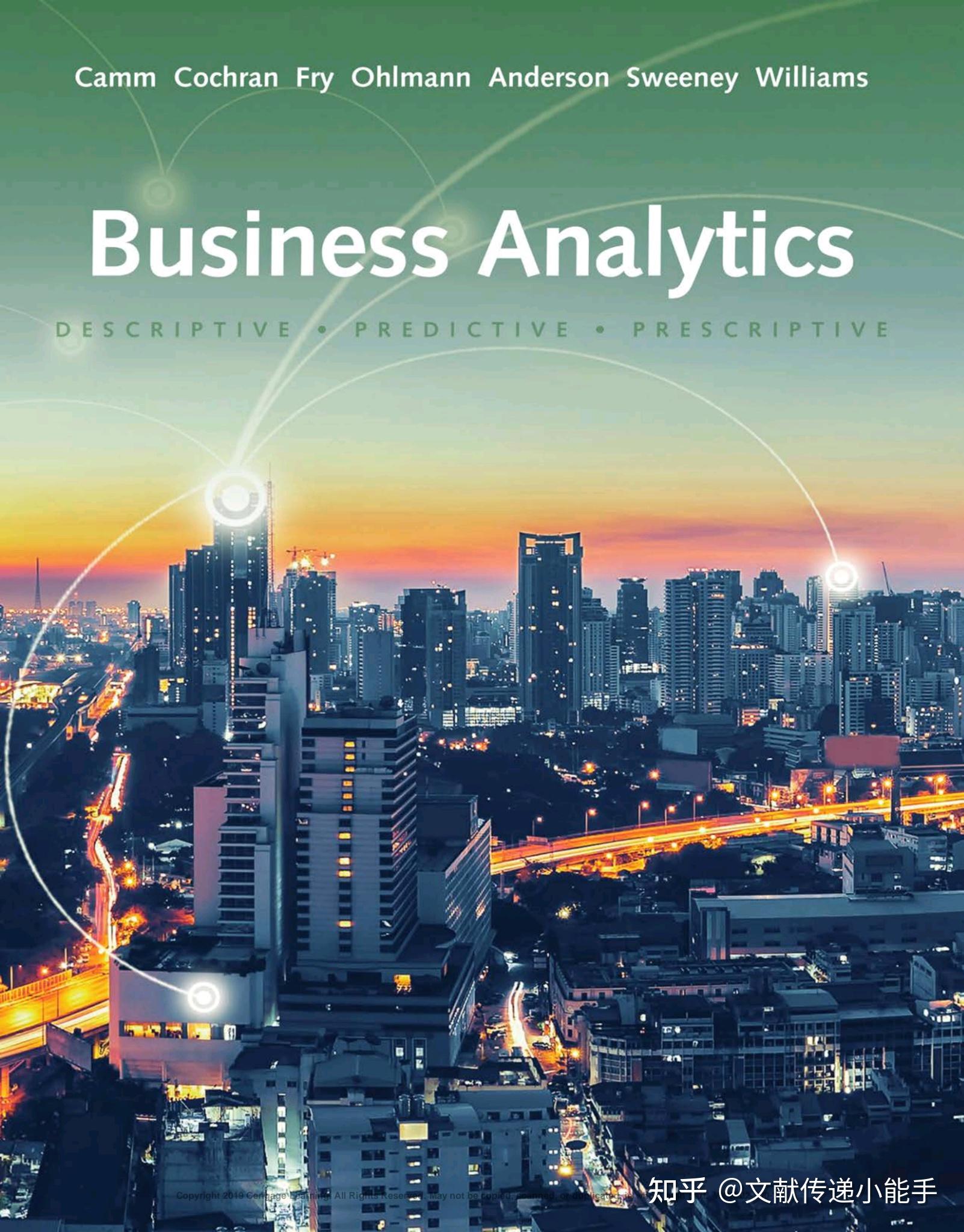 Essentials Of Business Analytics By Jeffrey D. Camm - 知乎