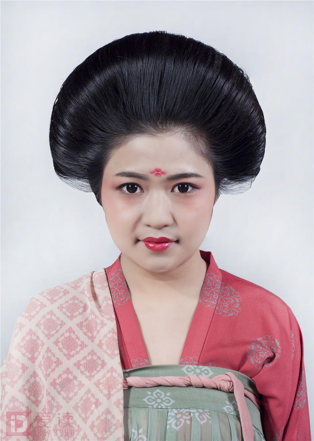 古装影视发型之唐朝贵族妇人造型 