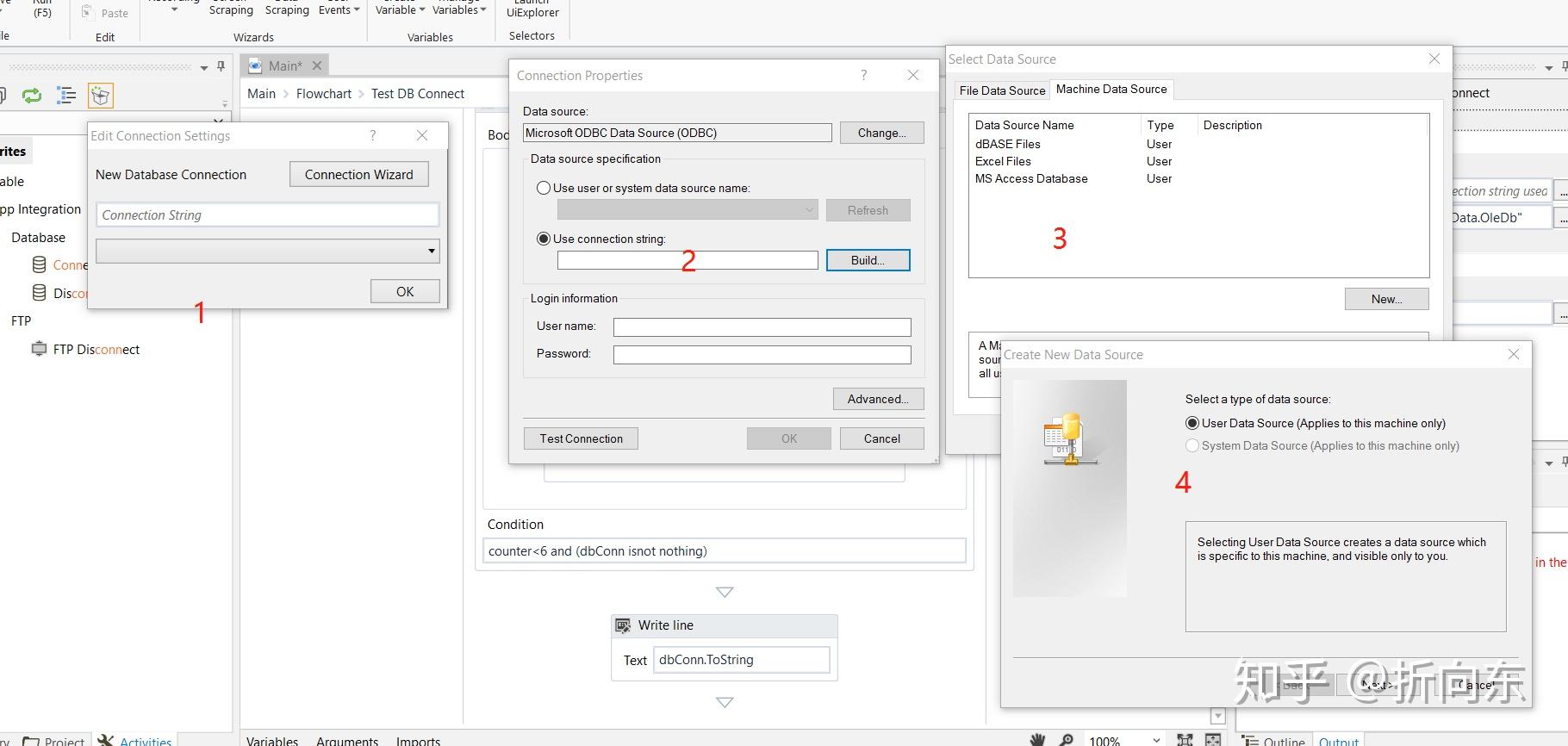 Uipath mysql 