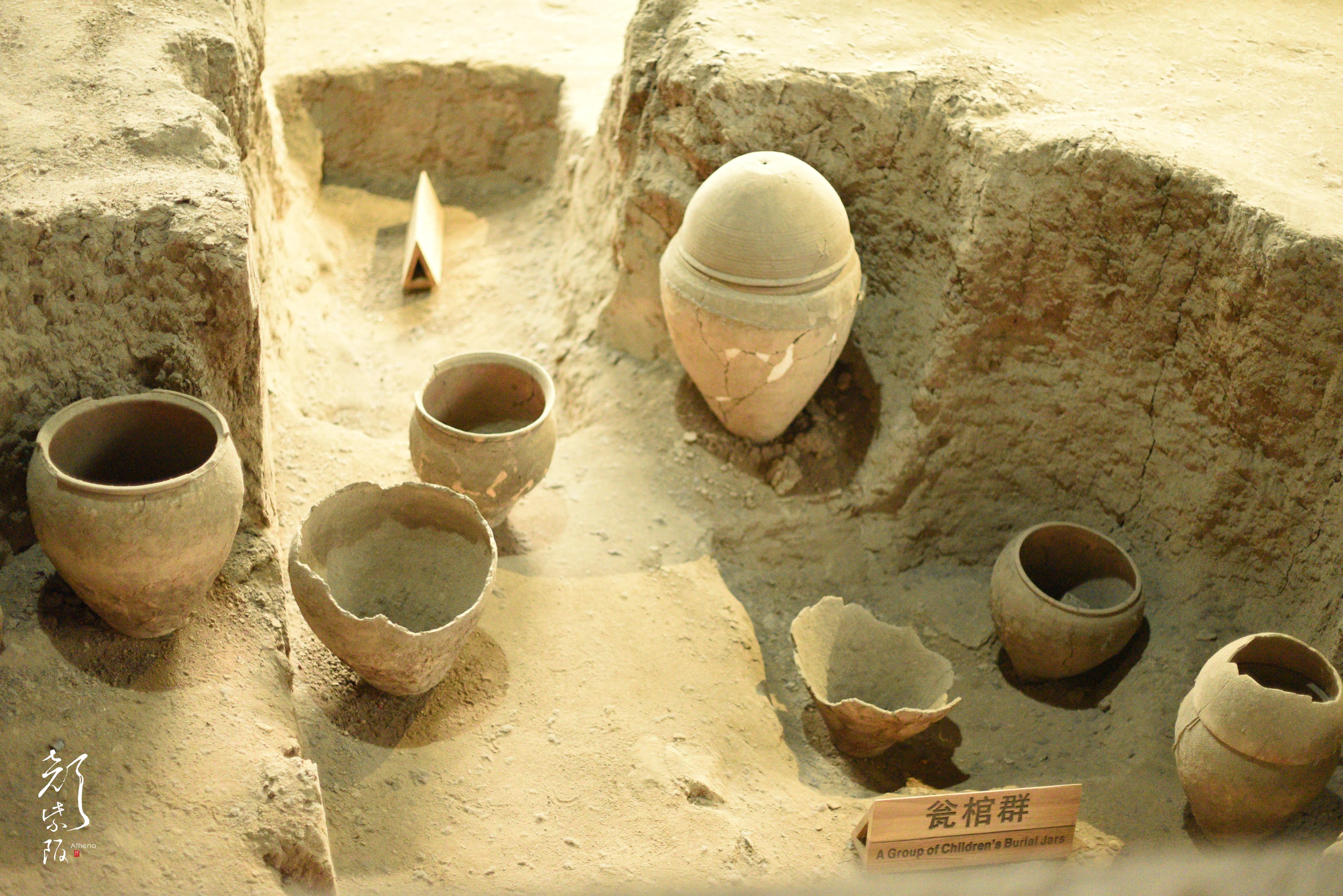 颜紫陌的博物馆游记003西安半坡遗址博物馆新石器时期仰韶文化