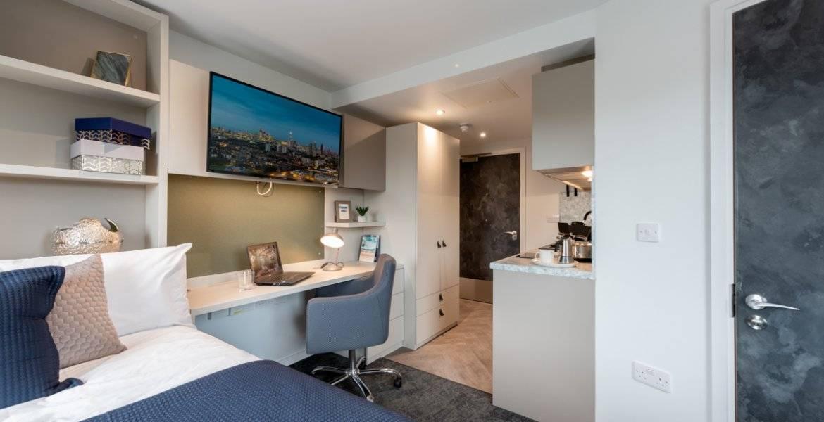 伦敦租房kcl步行10分钟伦敦豪华型公寓poundfield