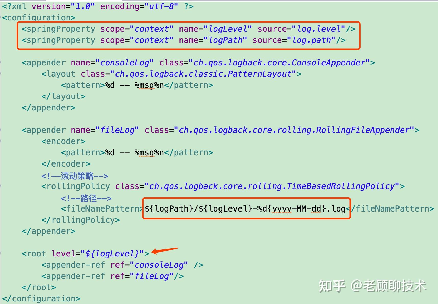 Spring boot使用logback实现多环境配置 - 知乎