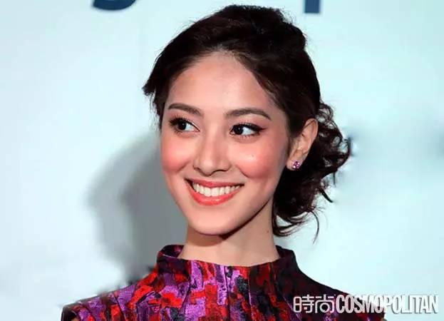 教你美90后港姐陈凯琳甜美混血妆俘获郑嘉颖