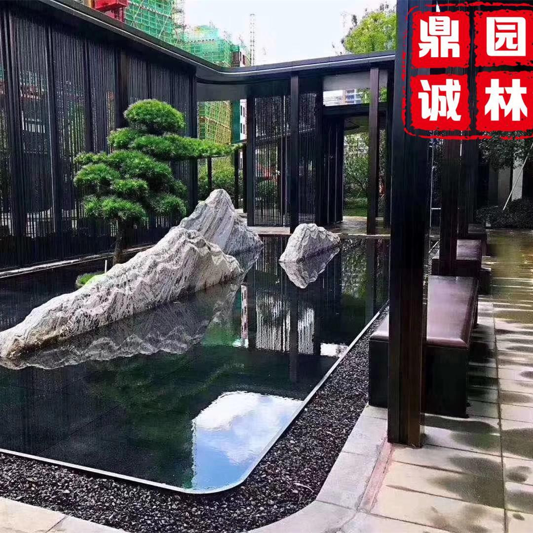 雪浪石打造一款艺术性添景石材,庭院氛围感增强 - 知乎