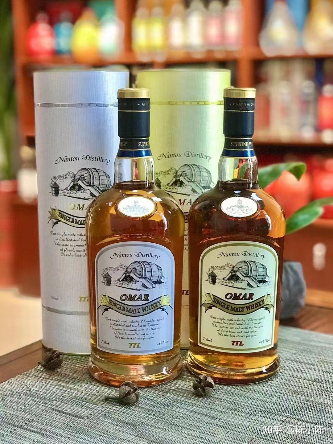 omar波本花香威士忌酒精浓度46容量700ml色泽如蜂蜜般明亮的金黄色