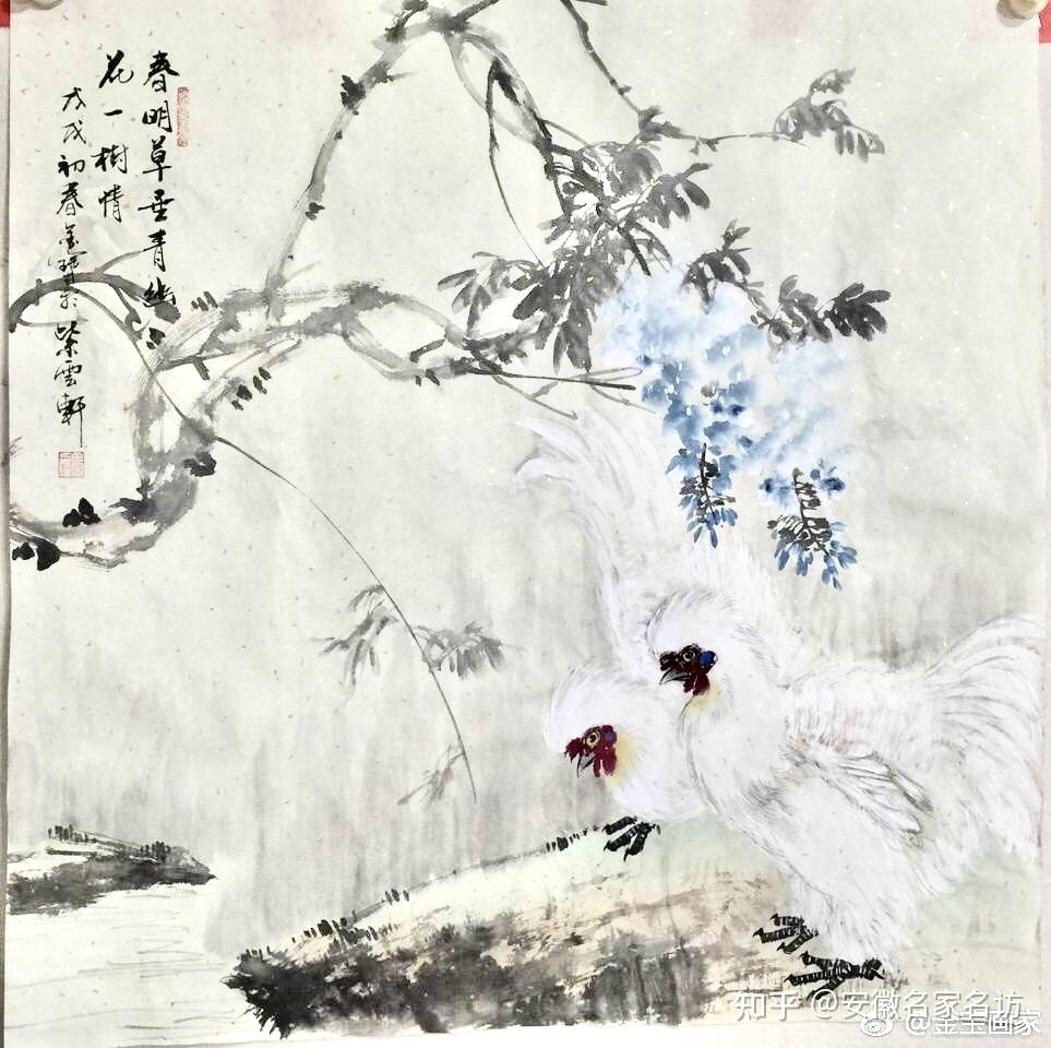 妙笔丹青栩栩如生写意画家金宝