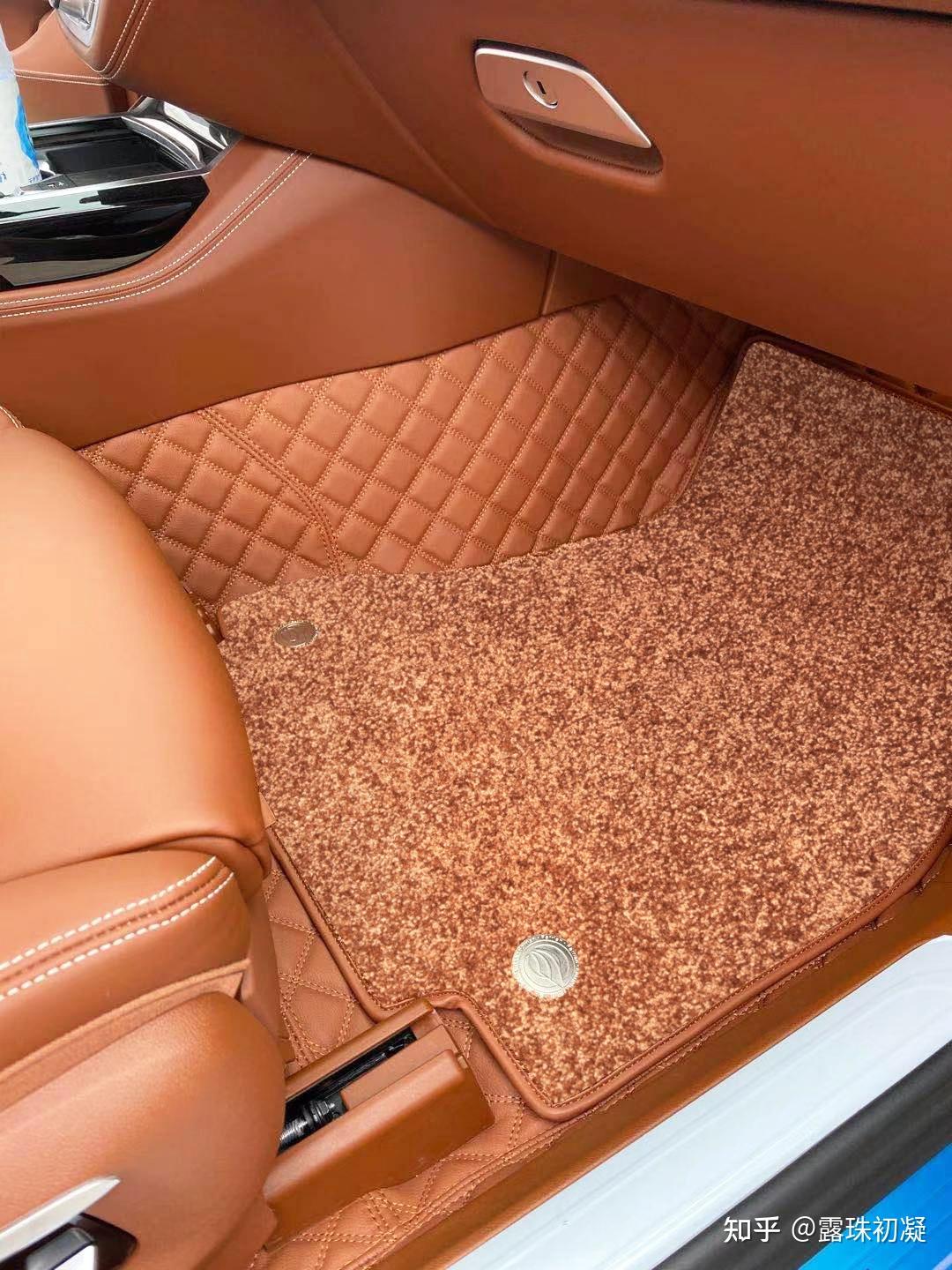宝马7系高颜值360航空软包全包围汽车脚垫 - 知乎