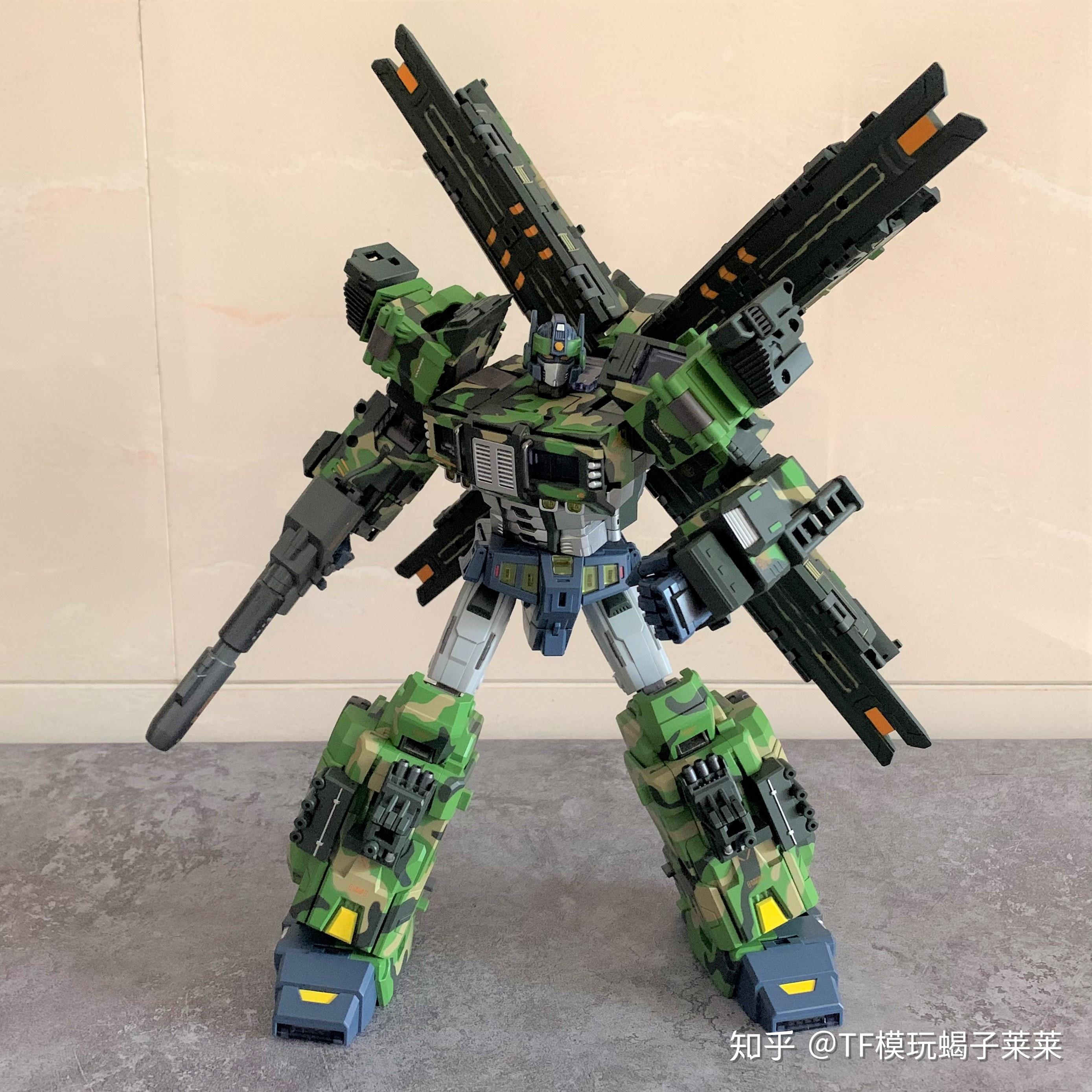 蝎子莱莱的模玩分享 88 东风快递,使命必达——tfc 滚雷擎天柱 核弹型