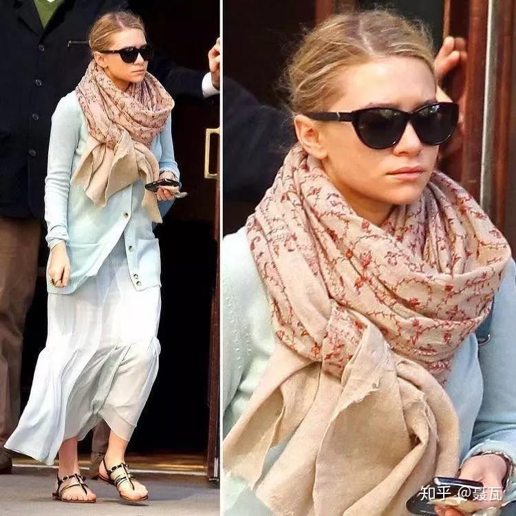 凯特王妃西班牙王妃安吉丽娜朱莉王菲林青霞都戴的围巾