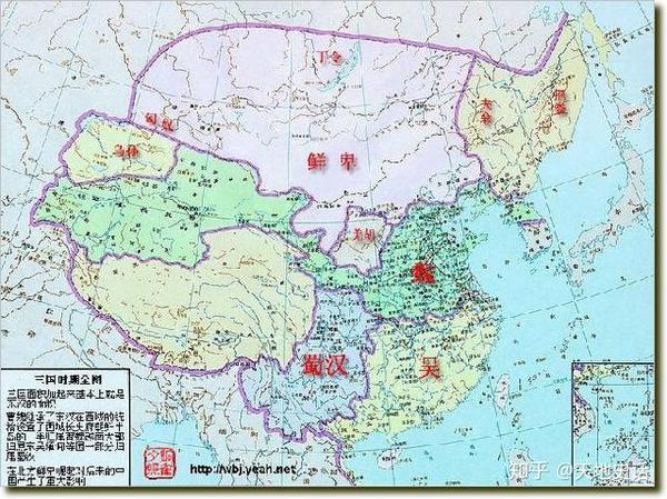 从夏朝到民国 24张图展示中国历代版图的变化 知乎