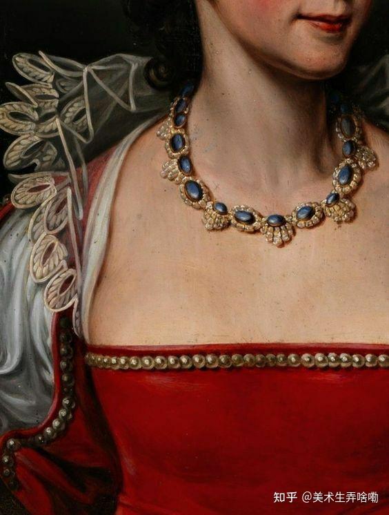 油画珠宝的艺术