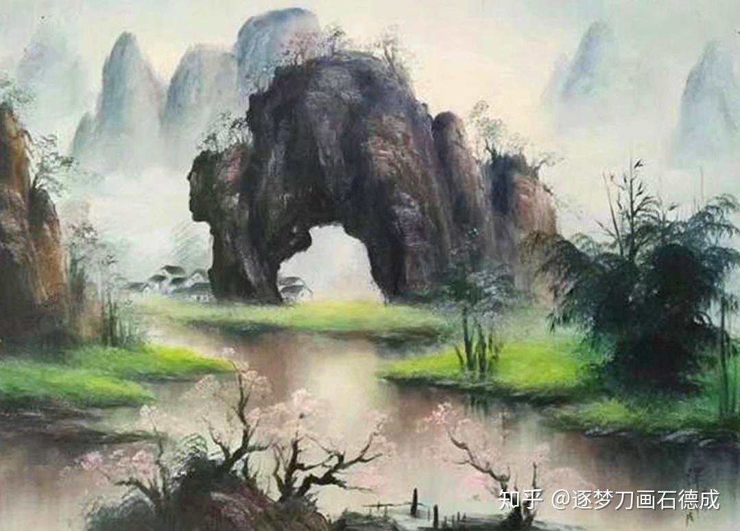 肉質画　風景画 Shou Tajima style 田岛昭宇风格- AIEasyPic