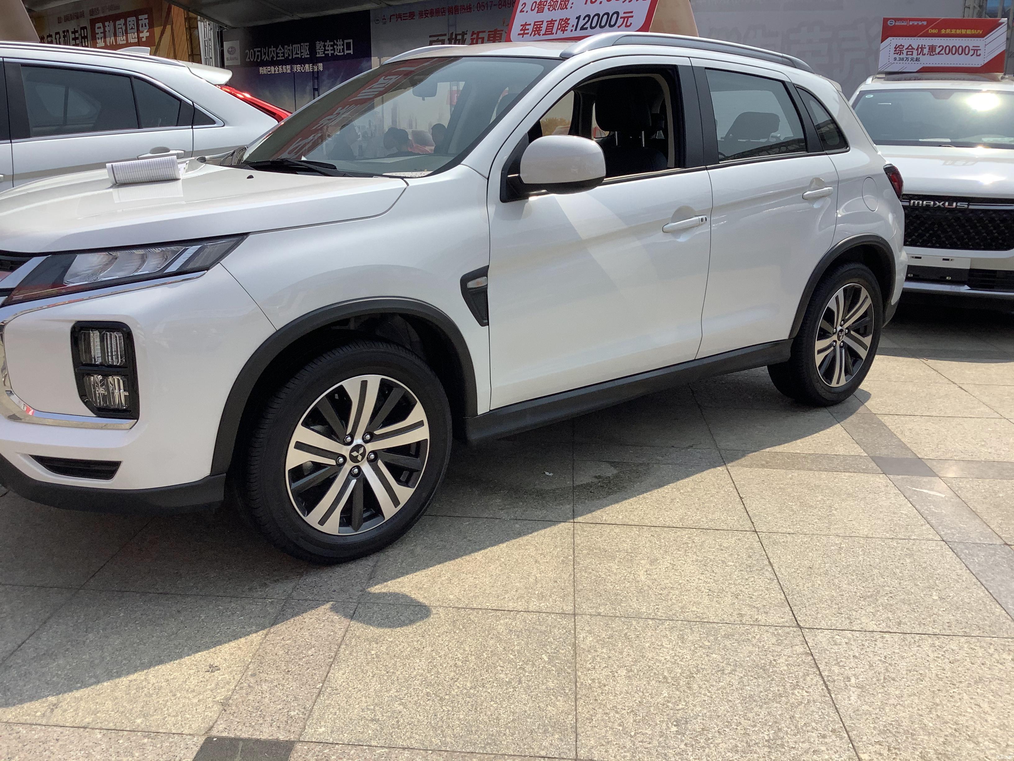 2020款三菱劲炫asx降至898万起卖出白菜价