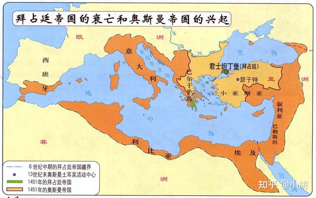 二,东罗马帝国以及阿拉伯帝国,奥斯曼帝国