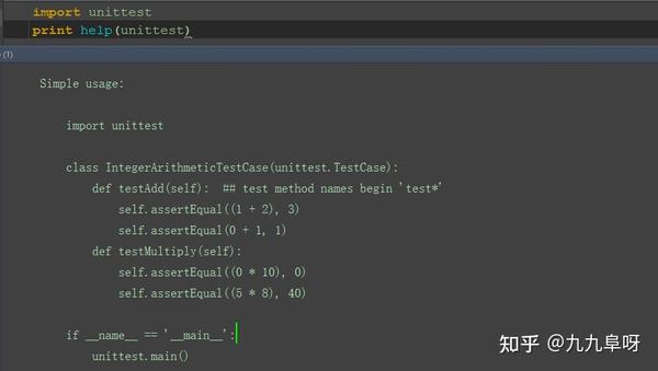 python自动化测试之unittest简介讲解 - 知乎