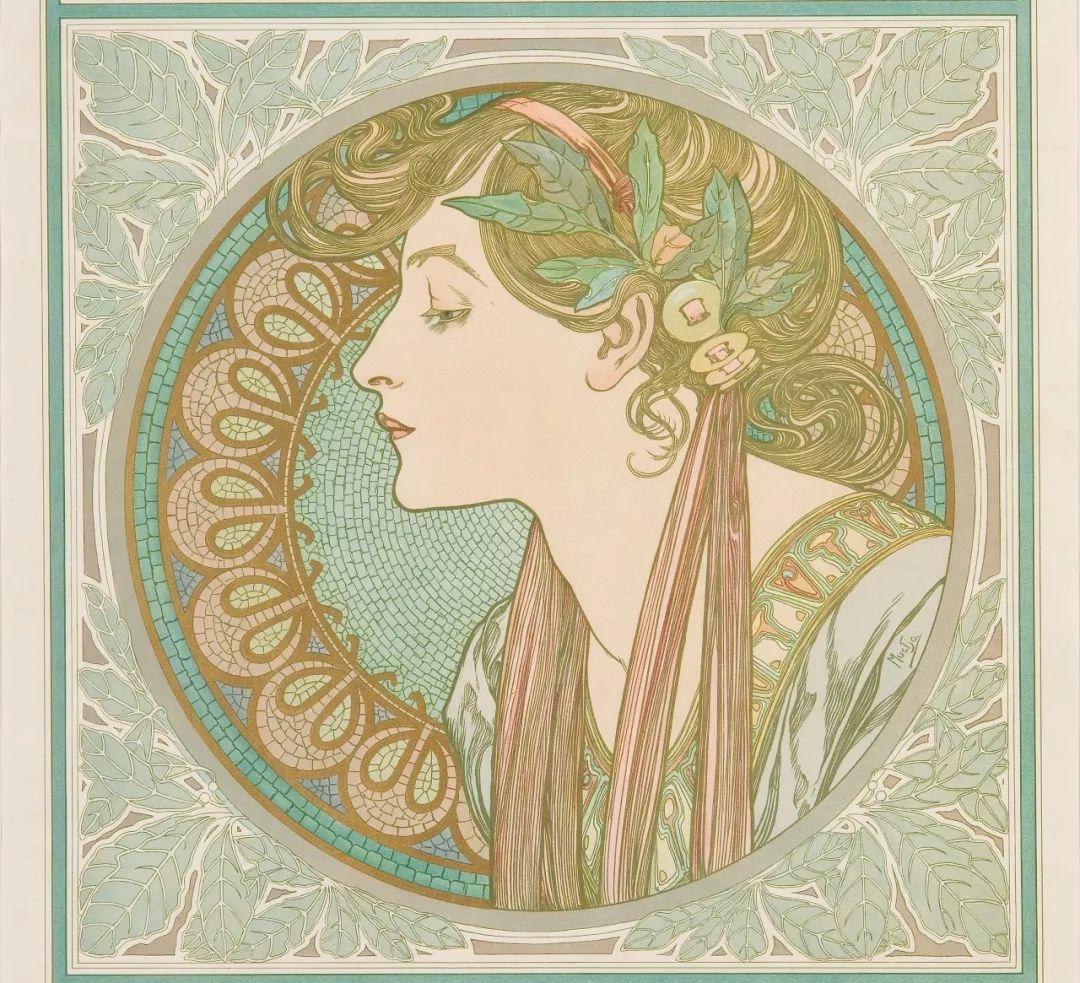 文艺穆夏风格之谜