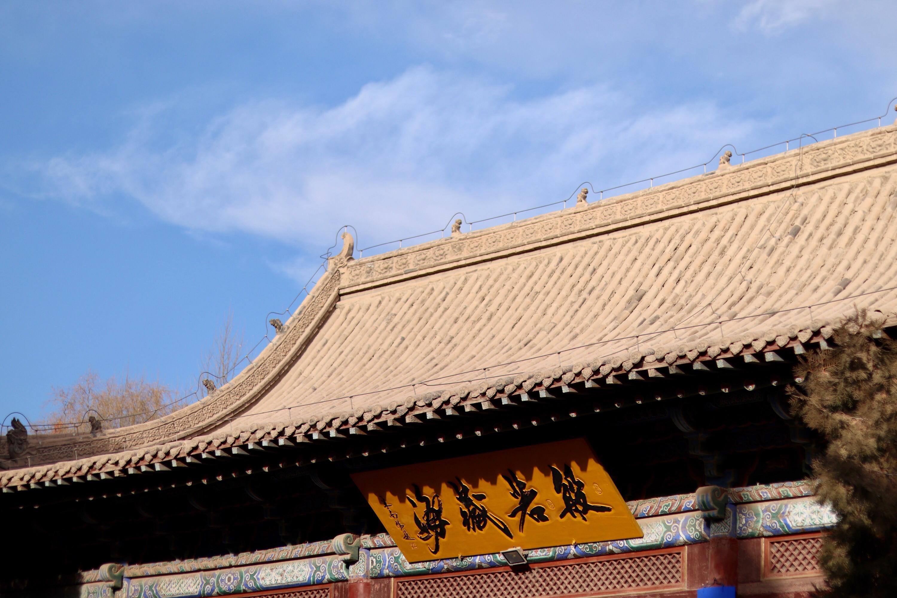 甘肃旅行之张掖大佛寺