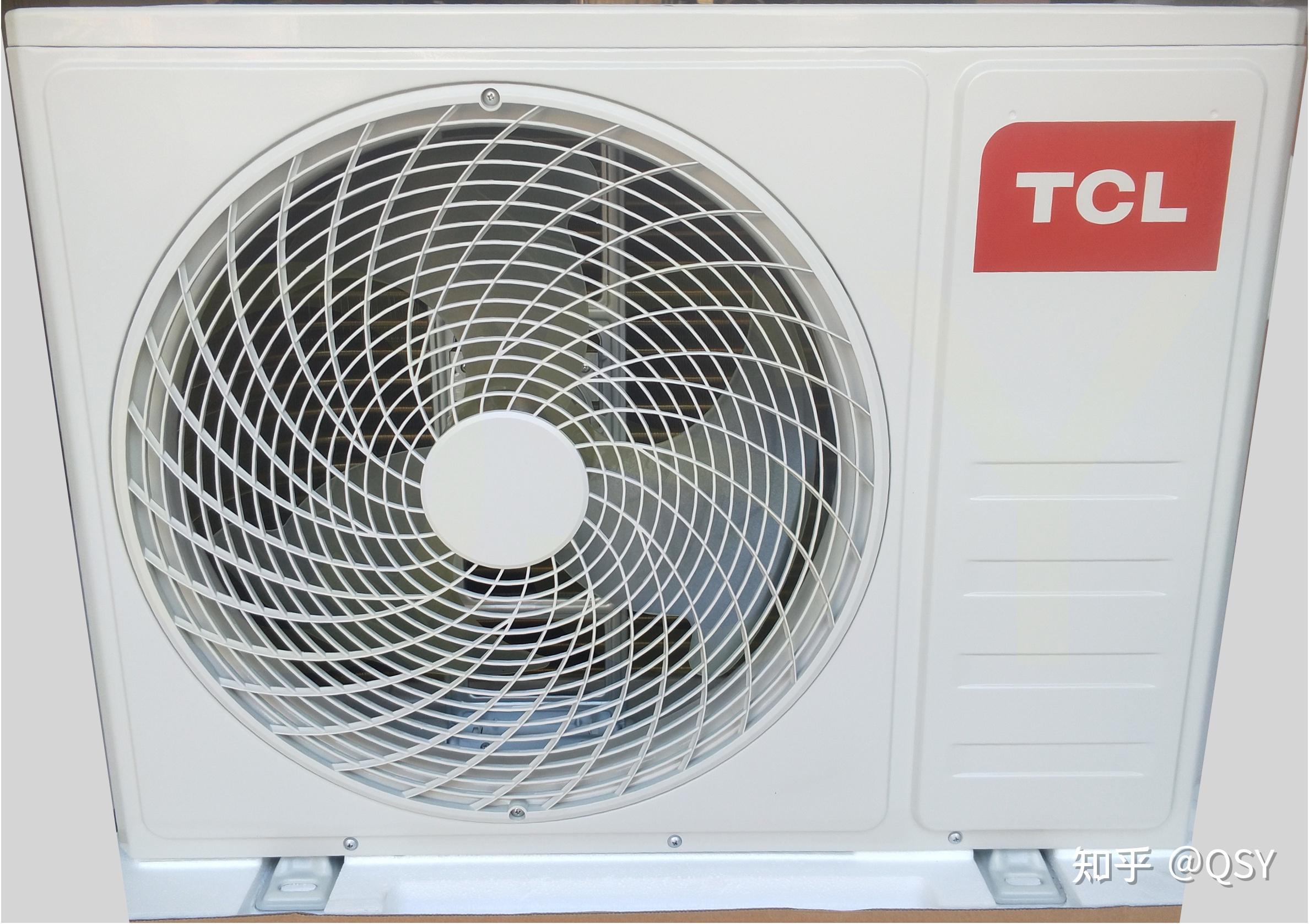 第75篇空调拆机丨tcl小炫风2匹新三级外机单排换热器支持高温制冷