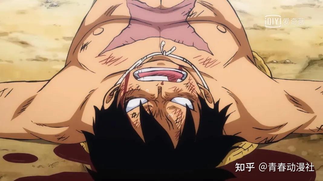 海贼王漫画第1013话简易情报路飞从鬼岛坠落前来拯救王路飞的是她