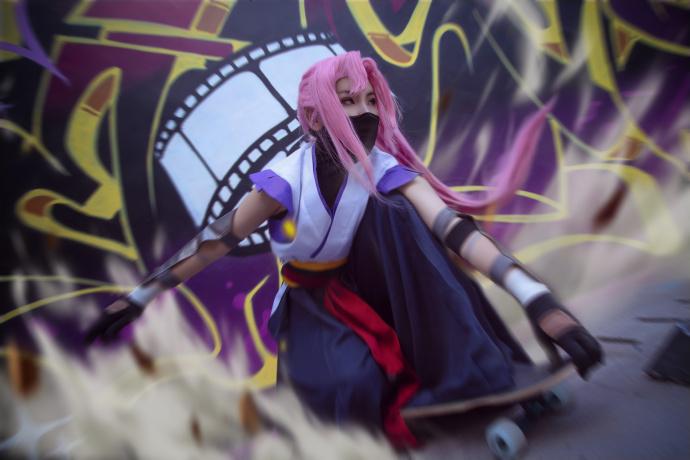《无限滑板》樱屋敷薰cosplay