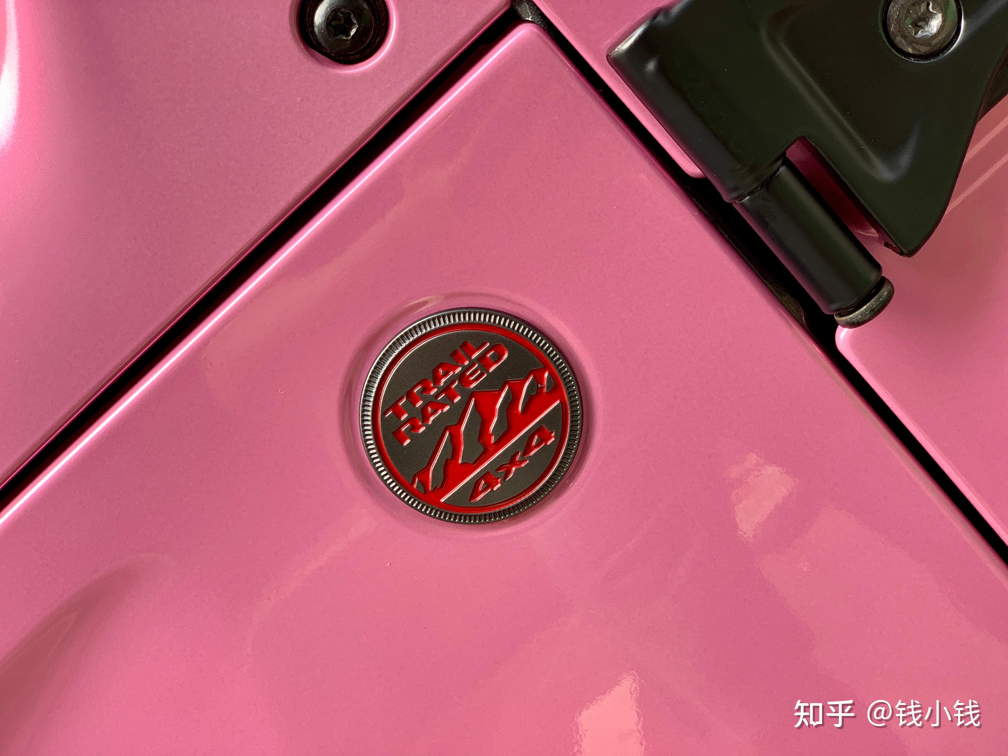 粉色吉普jeep好看哭了