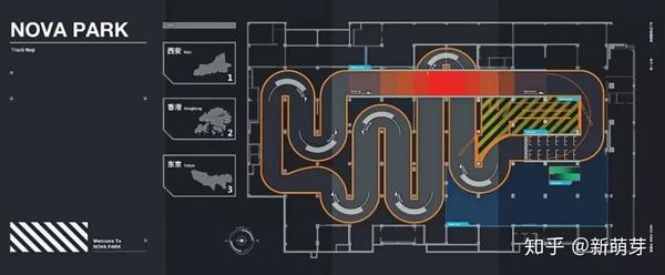 室内卡丁车赛道设计图图片