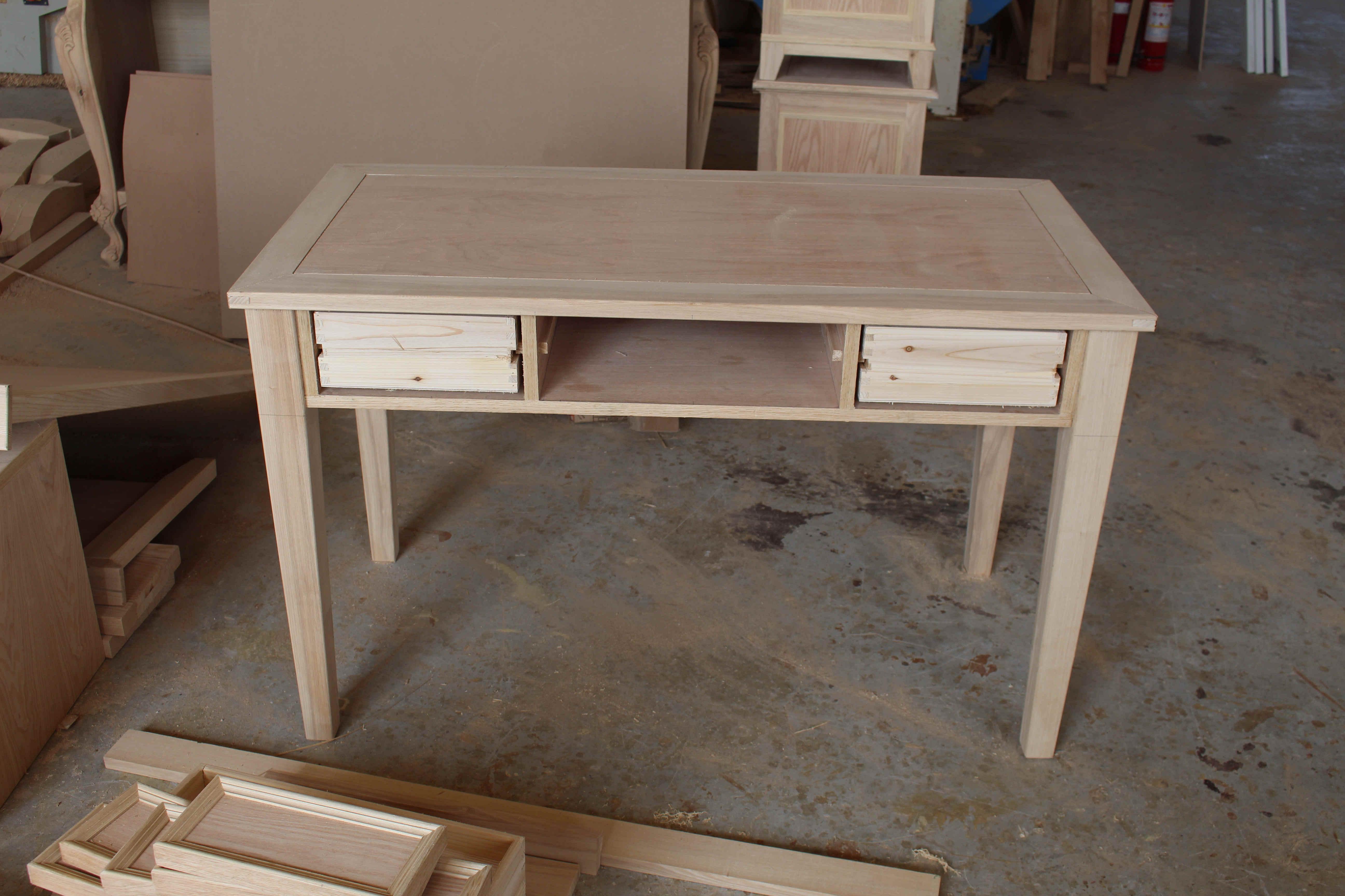 杭州情怀木匠定制美式家具案例白坯成品