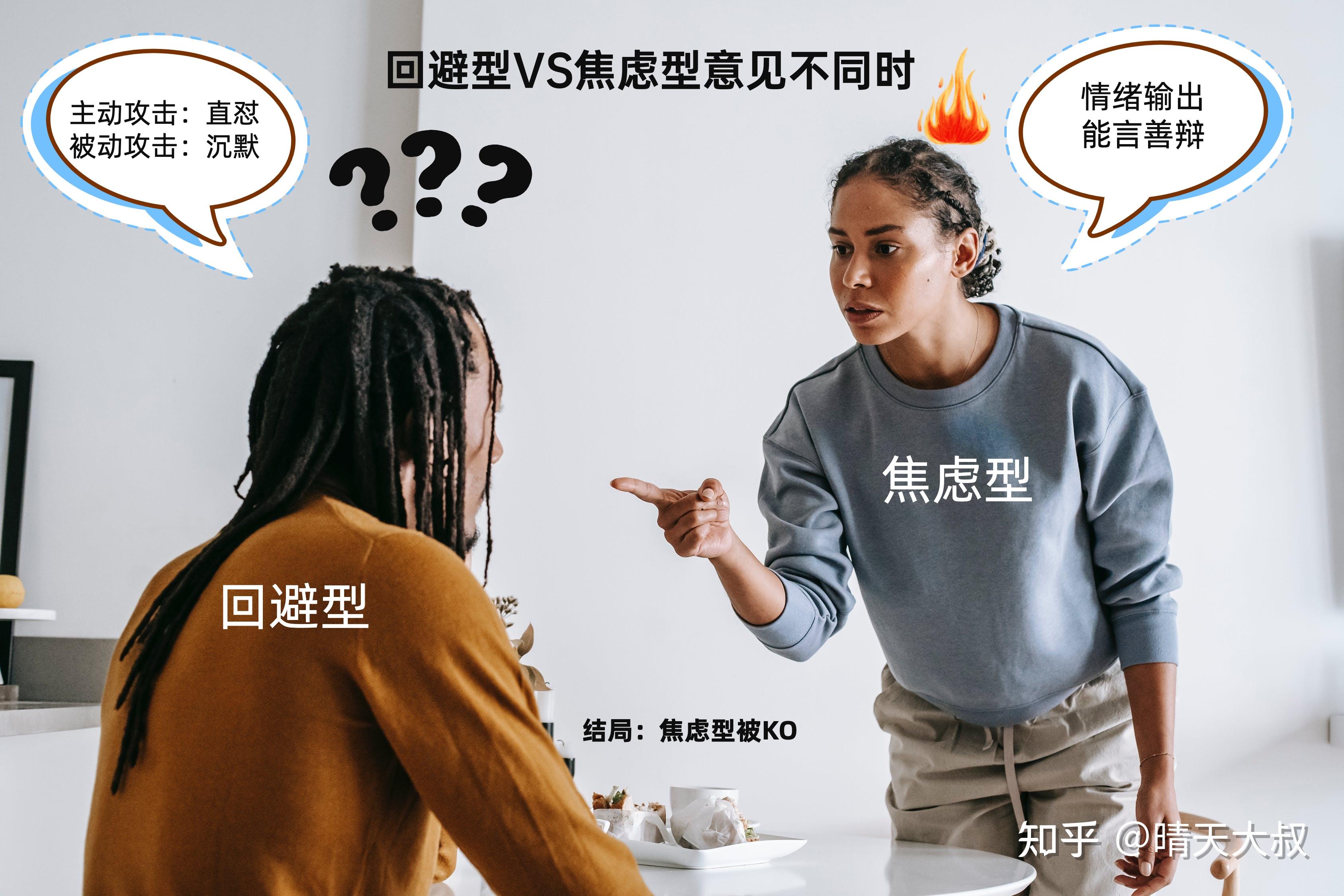 焦虑型依恋，最后都是为什么放弃了回避型依恋的？ 知乎