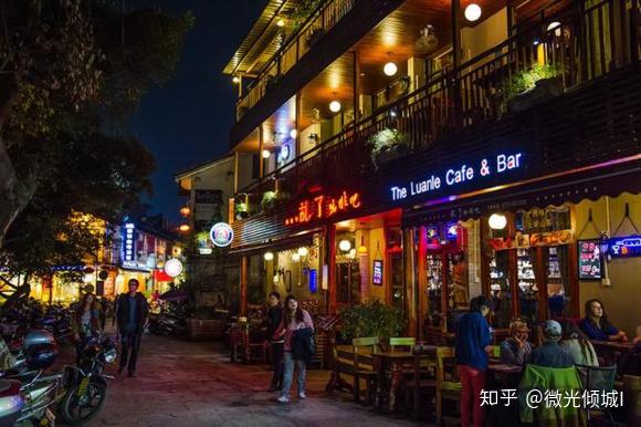 桂林阳朔西街酒吧图片