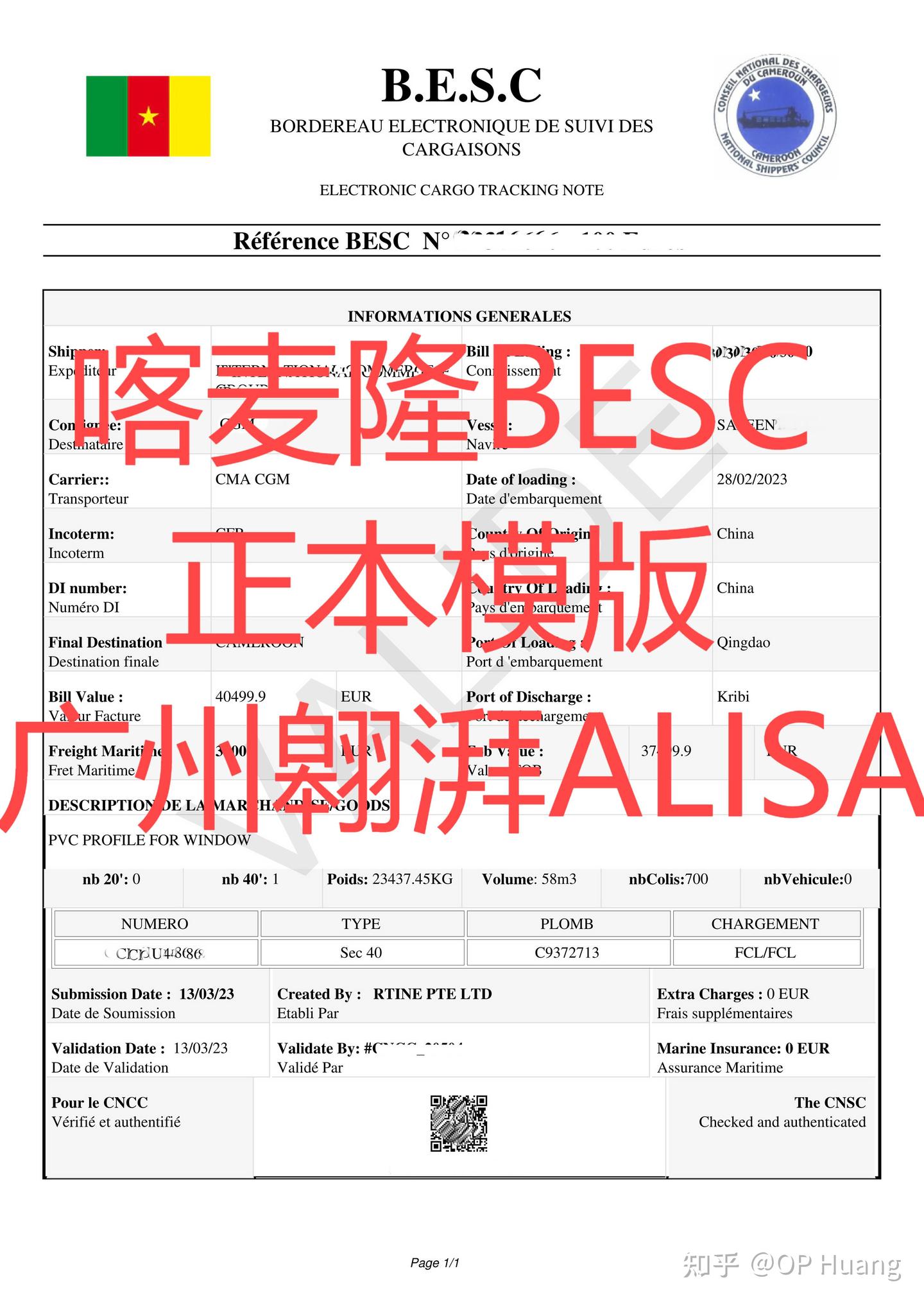 一文读懂办理喀麦隆BESC全流程 - 知乎